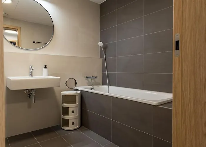 Luxury Flat In Sky Park, Castle View, Free Parking 布拉迪斯拉发