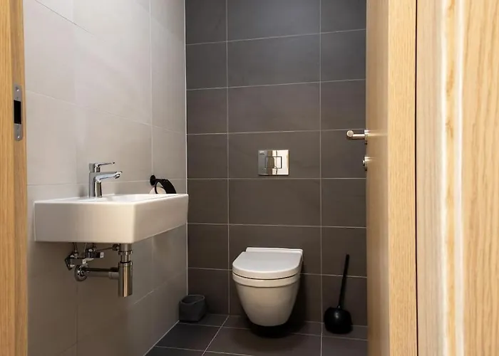 Luxury Flat In Sky Park, Castle View, Free Parking 布拉迪斯拉发